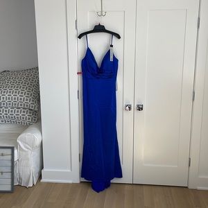 Never worn.  Size 12.  Beautiful dress for Prom or Formal.